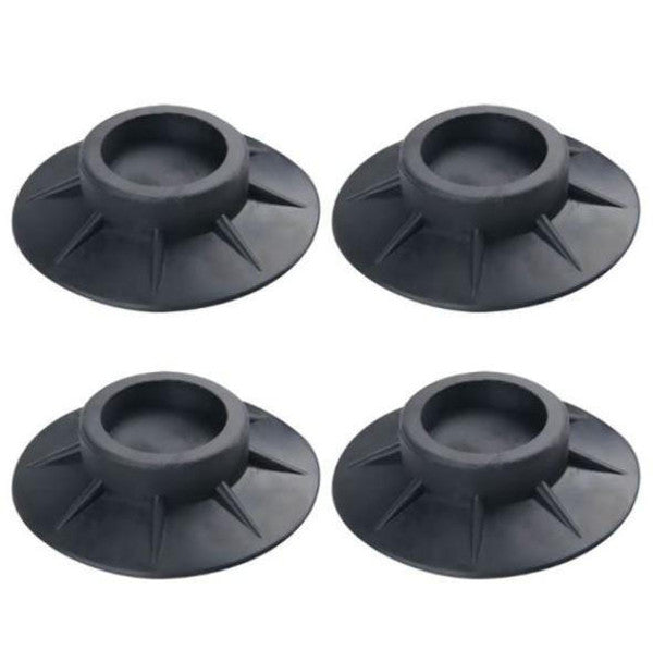 Washing Machine Vibration Dampening Pads with Rubber Grip and Noise Reduction, Set of 4 All Vera Mart