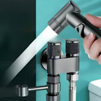 Wall Mounted Bidet Sprayer with Adjustable Pressure and Brass Body All Vera Mart