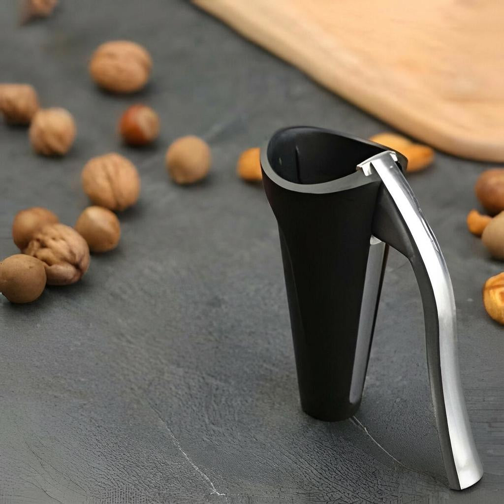 Nutcracker with Spring Loaded Lever and Ergonomic Handle for Almonds, Walnuts, Pecans All Vera Mart