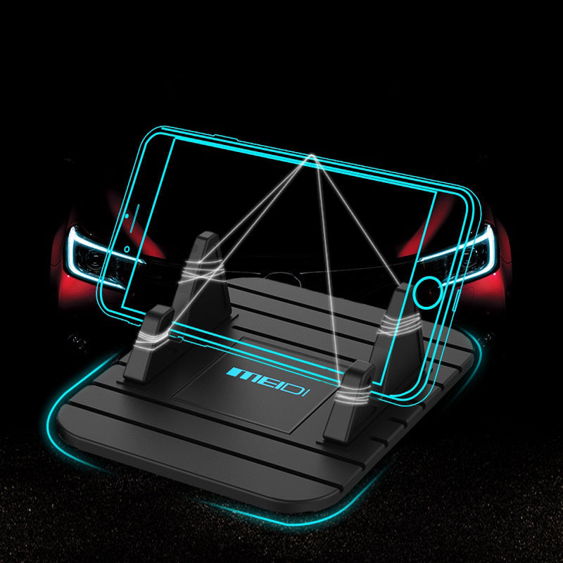 Dashboard Phone Holder with Silicone Grip and Adjustable Angle for GPS Navigation All Vera Mart