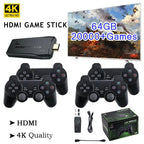 HDMI Game Stick with 20,000 Preloaded Retro Games and Dual Wireless Controllers All Vera Mart