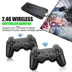 HDMI Game Stick with 20,000 Preloaded Retro Games and Dual Wireless Controllers All Vera Mart