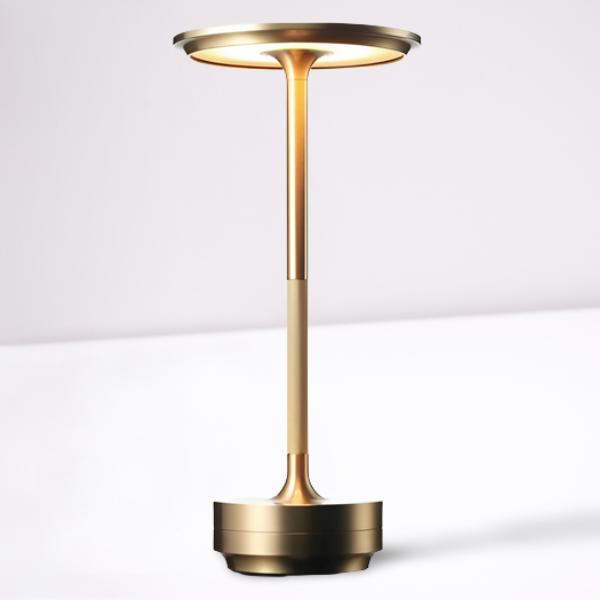 Cordless Table Lamp with Four Brightness Stages and Warm Light, 150-Hour Battery All Vera Mart