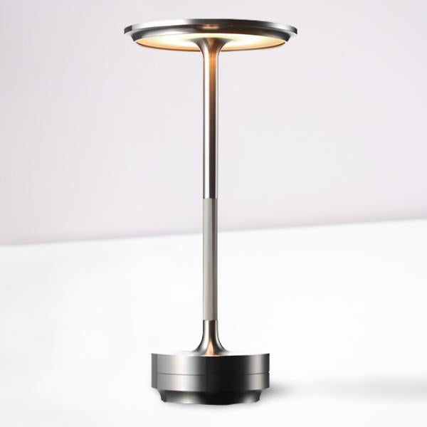 Cordless Table Lamp with Four Brightness Stages and Warm Light, 150-Hour Battery All Vera Mart