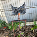 Metal Bird Garden Decoration with Flexible Joints and Wind Motion All Vera Mart