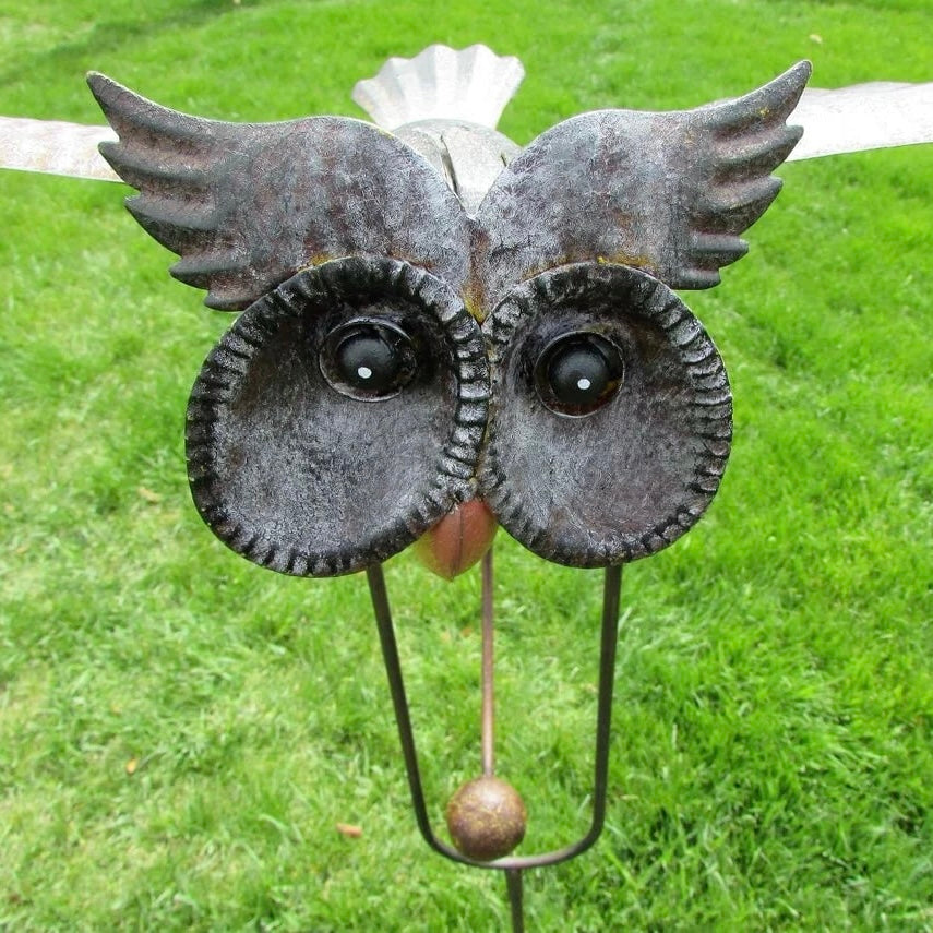 Metal Bird Garden Decoration with Flexible Joints and Wind Motion All Vera Mart