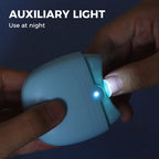Electric Nail Clipper with Dual Speed and Built-In Shavings Chamber, LED Light All Vera Mart