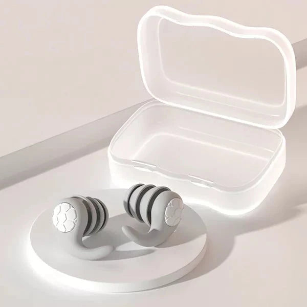 Silicone Earplugs with Noise Blocking and Soft Moldable Fit, Reusable and Washable All Vera Mart