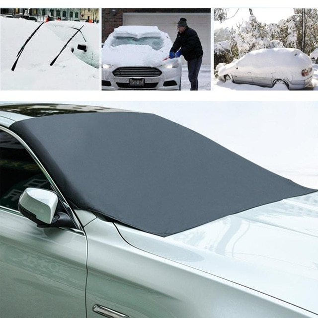 Magnetic Windshield Cover with Side Straps and Storage Bag for Cars All Vera Mart