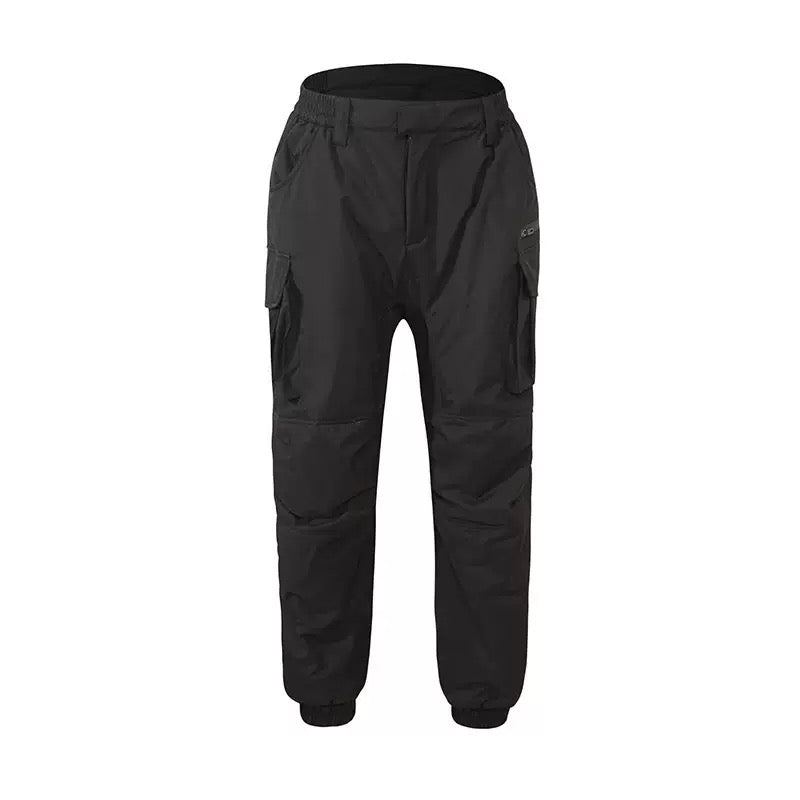 Heated Pants with 18 Graphene Zones and Dual Controls for Winter Riding