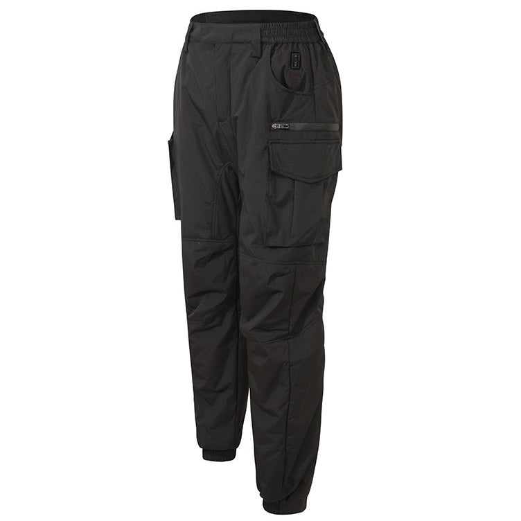 Heated Pants with 18 Graphene Zones and Dual Controls for Winter Riding