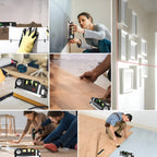 Laser Level and Tape Measure with Three Projection Modes, Bubble Vials All Vera Mart