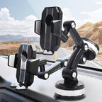 Dashboard Phone Mount with Suction Cup and 260-Degree Rotation All Vera Mart