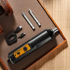 Rechargeable Electric Screwdriver with Copper Motor and Universal Charging, 2000mAh Battery All Vera Mart