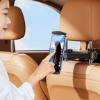 Adjustable Headrest Tablet Mount with Rotating Ball Joint and Extending Arm All Vera Mart
