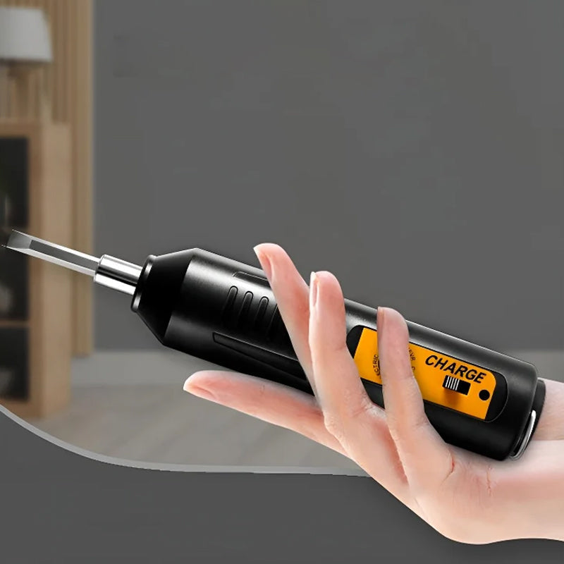 Rechargeable Electric Screwdriver with Copper Motor and Universal Charging, 2000mAh Battery All Vera Mart
