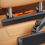 Adjustable Headrest Tablet Mount with Rotating Ball Joint and Extending Arm All Vera Mart