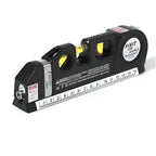 Laser Level and Tape Measure with Three Projection Modes, Bubble Vials All Vera Mart