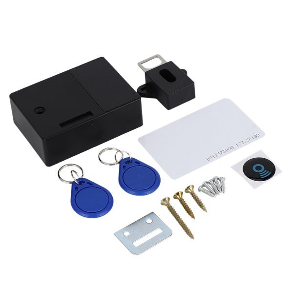Magnetic Cabinet Lock with Key Tag Detection and Adhesive Mounting All Vera Mart