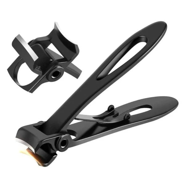 Stainless Steel Nail Clipper with 15mm Curved Blade and Ergonomic Grip All Vera Mart