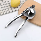 Stainless Steel Citrus Juicer with Ridged Cone and Built-In Strainer All Vera Mart