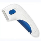 Electric Grooming Comb with Fine Metal Teeth and Low Voltage Discharge for Dogs and Cats All Vera Mart