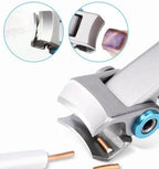 Stainless Steel Nail Clipper with 15mm Curved Blade and Ergonomic Grip All Vera Mart