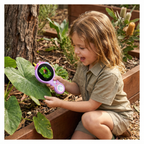 Handheld Digital Microscope 500X with Built-in IPS Screen and 8 LED Lights for Kids All Vera Mart