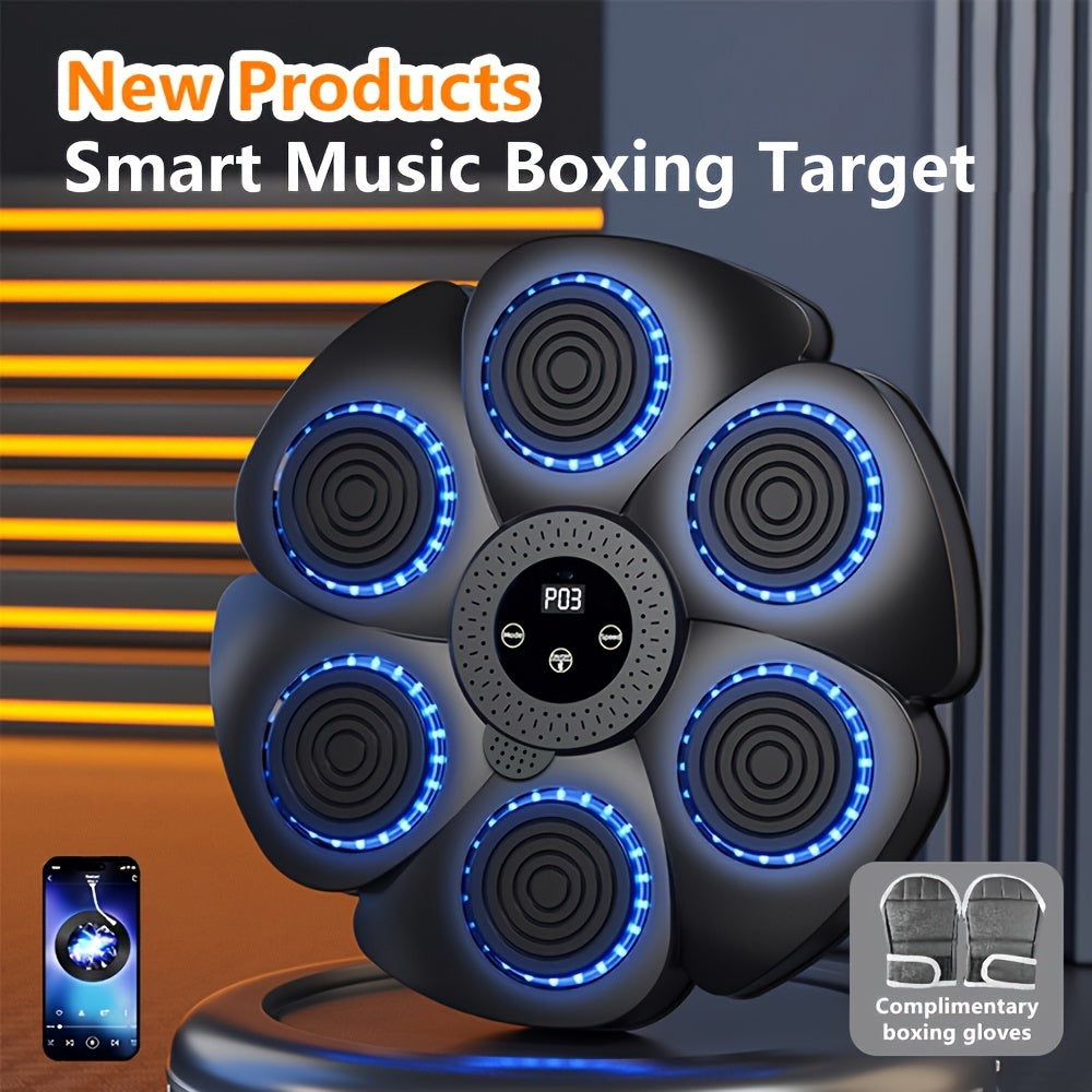 Interactive Wall Mount Boxing Machine with LED Scoring and USB Rechargeable Battery All Vera Mart