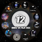 Rotating Galaxy Projector with 12 Film Discs and Adjustable Focus, 360° Coverage All Vera Mart