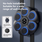 Interactive Wall Mount Boxing Machine with LED Scoring and USB Rechargeable Battery All Vera Mart