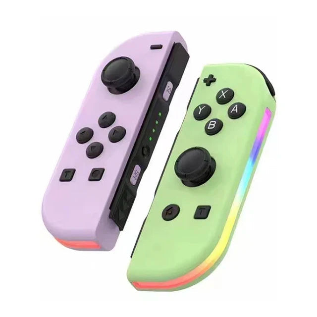 Wireless Game Controller with Dual Motor Vibration and RGB Lighting, Ergonomic Grip All Vera Mart