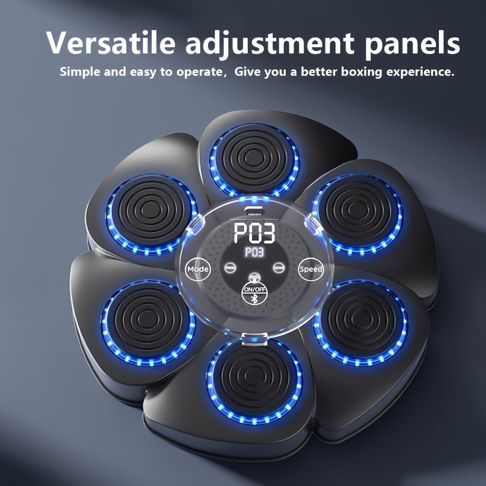 Interactive Wall Mount Boxing Machine with LED Scoring and USB Rechargeable Battery All Vera Mart