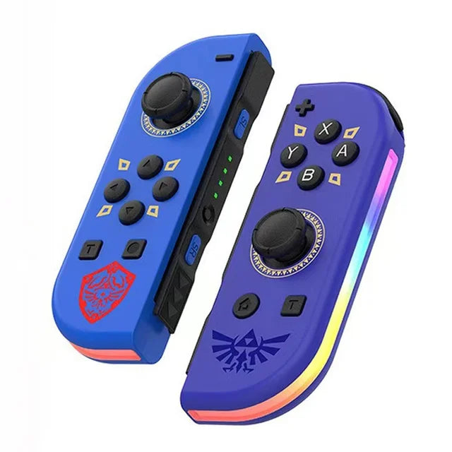 Wireless Game Controller with Dual Motor Vibration and RGB Lighting, Ergonomic Grip All Vera Mart