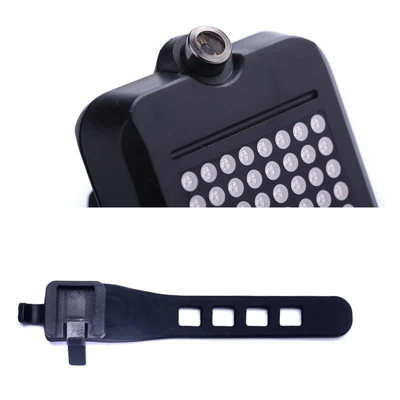 Smart Bicycle Tail Light with Tilt-Activated Arrows and Brake Detection, Infrared Laser All Vera Mart