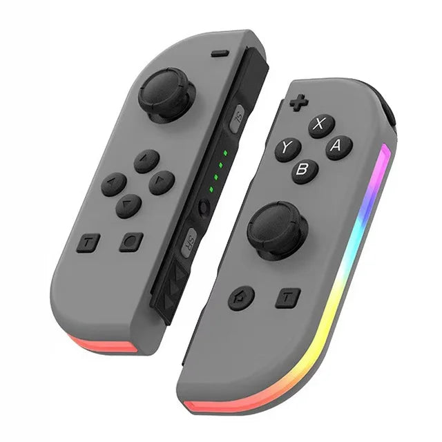 Wireless Game Controller with Dual Motor Vibration and RGB Lighting, Ergonomic Grip All Vera Mart