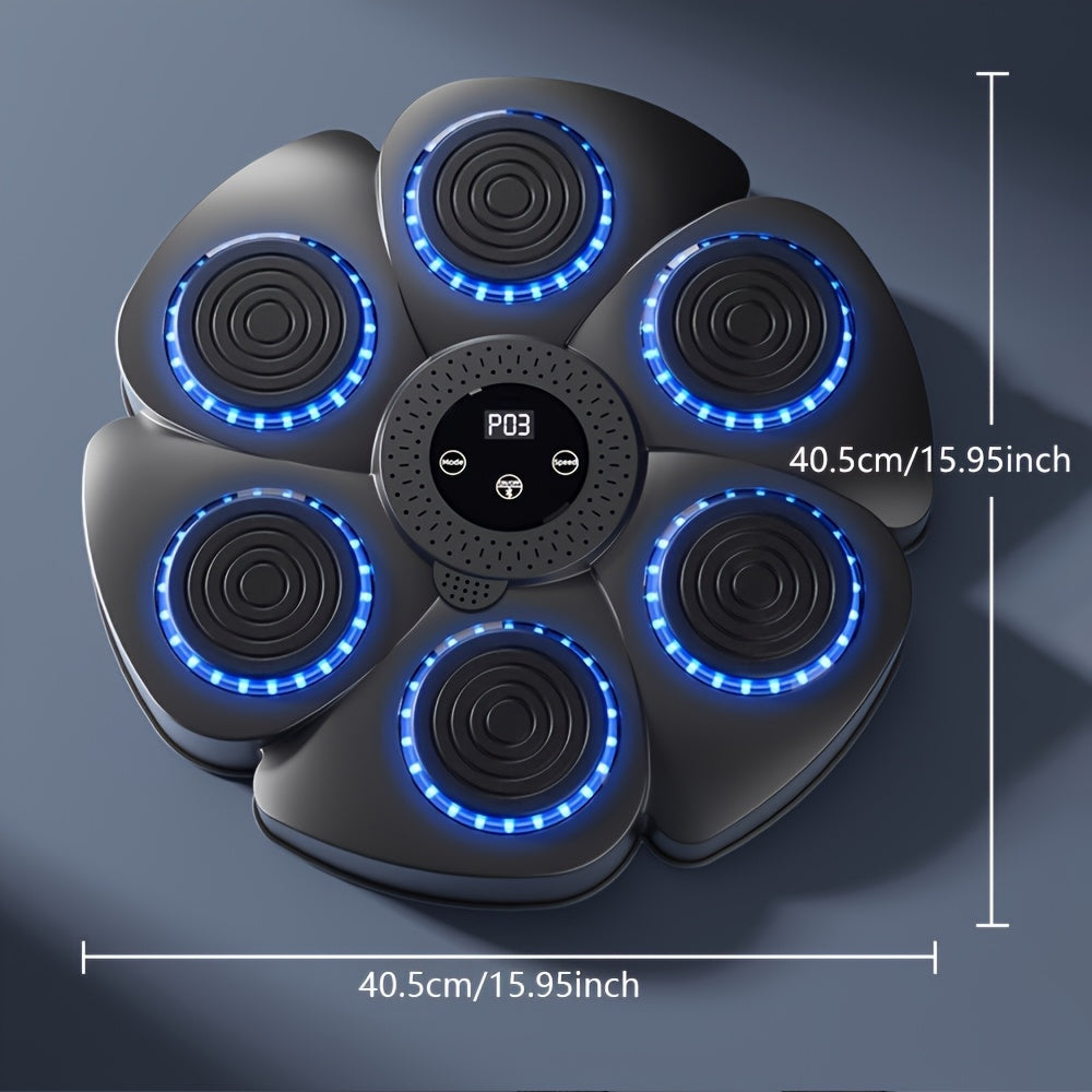 Interactive Wall Mount Boxing Machine with LED Scoring and USB Rechargeable Battery All Vera Mart