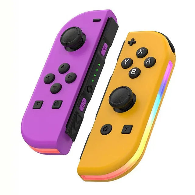 Wireless Game Controller with Dual Motor Vibration and RGB Lighting, Ergonomic Grip All Vera Mart