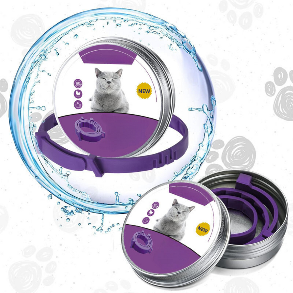 Adjustable Pheromone Collar with Natural Essential Oils for Anxious Cats and Dogs All Vera Mart