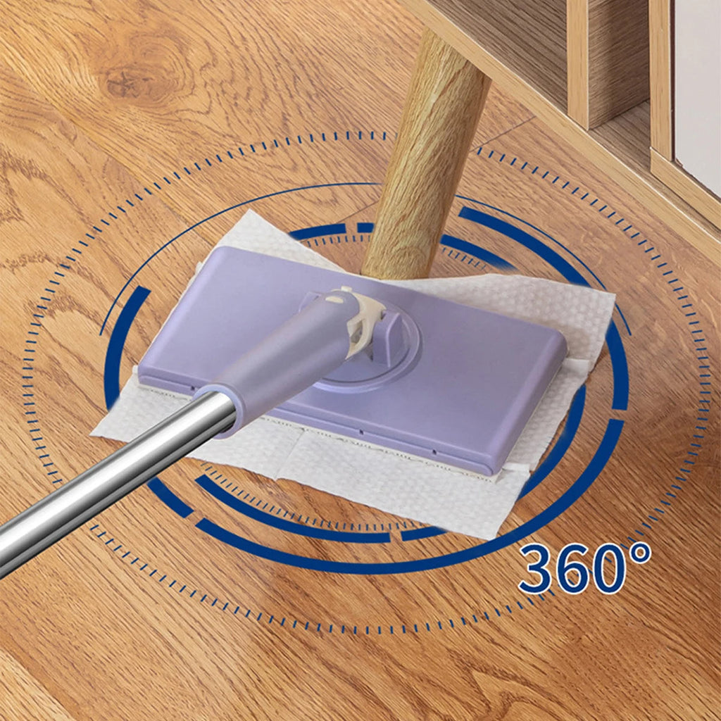 360 Degree Rotating Mop with Angled Handle and Low Profile Head All Vera Mart