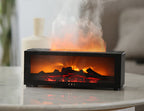 Ultrasonic Mist Diffuser with Flame Light Effect and Remote Control All Vera Mart