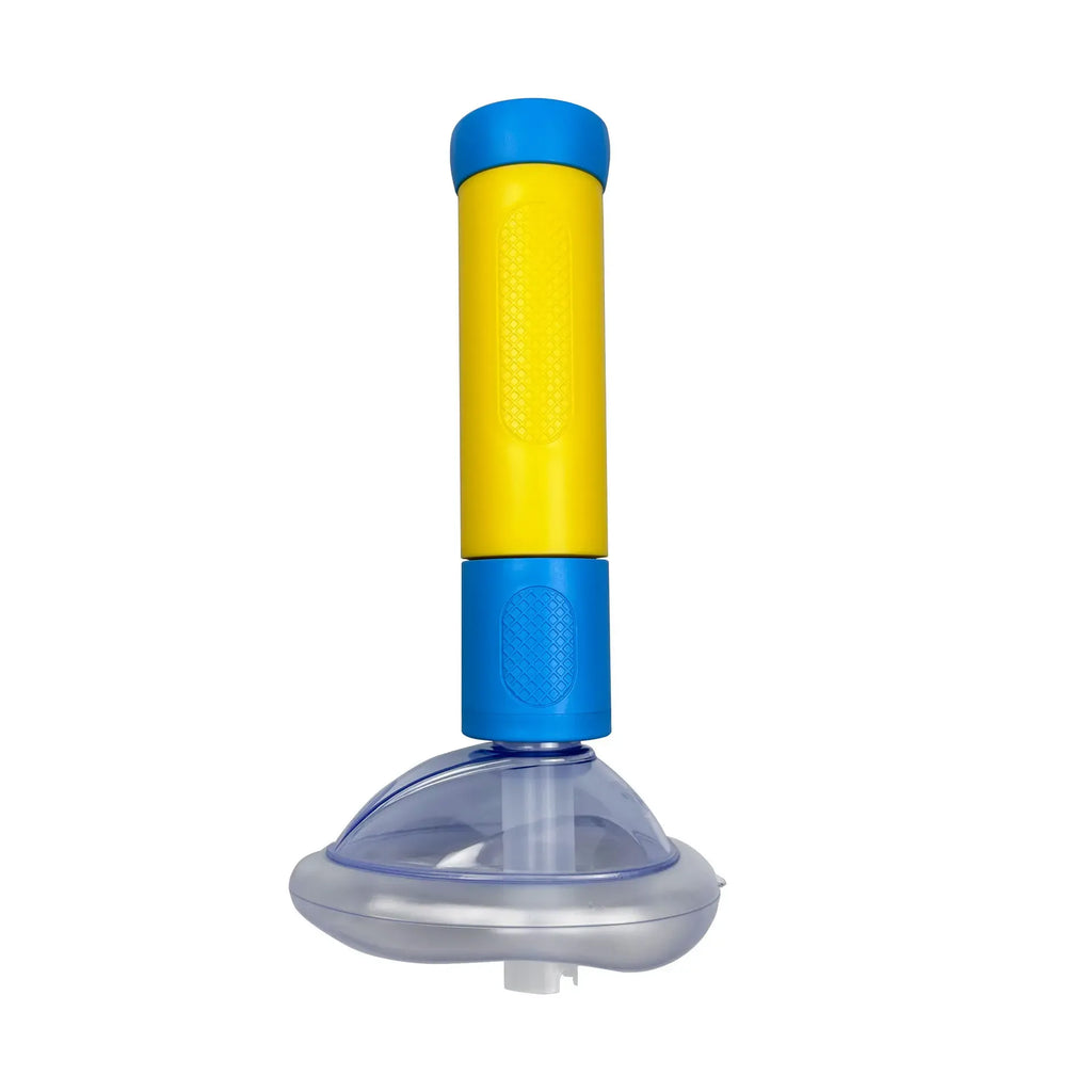 Airway Obstruction Removal Tool with Spring-Loaded Plunger and Vented Valve All Vera Mart