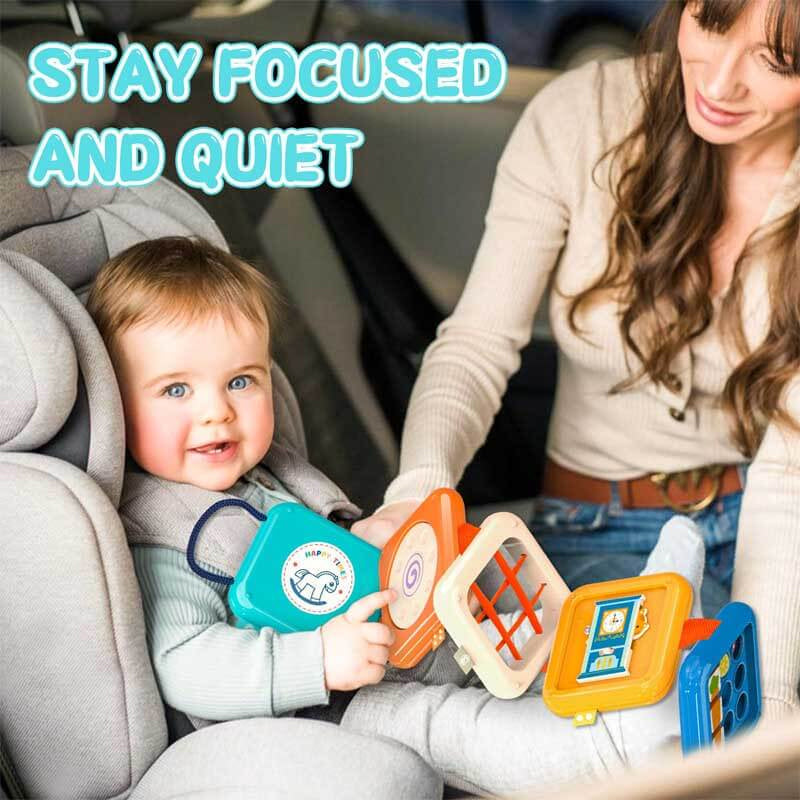 Activity Cube with Seven Play Sides and Hand Eye Coordination Training for Ages 1-3 All Vera Mart