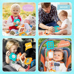 Activity Cube with Seven Play Sides and Hand Eye Coordination Training for Ages 1-3 All Vera Mart