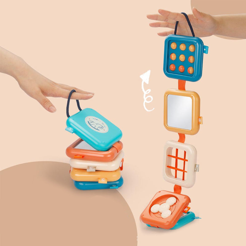Activity Cube with Seven Play Sides and Hand Eye Coordination Training for Ages 1-3 All Vera Mart