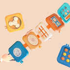 Activity Cube with Seven Play Sides and Hand Eye Coordination Training for Ages 1-3 All Vera Mart