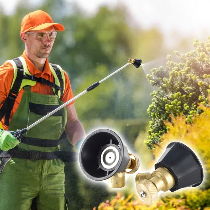 Threaded Spray Nozzle with Air Swirl Pattern and 1.5mm Orifice for Electric Sprayers All Vera Mart