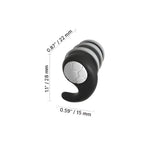 Reusable Silicone Earplugs with Three-Layer Noise Blocking and Contoured Fit All Vera Mart