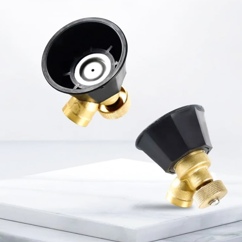 Threaded Spray Nozzle with Air Swirl Pattern and 1.5mm Orifice for Electric Sprayers All Vera Mart