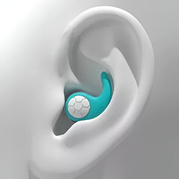 Reusable Silicone Earplugs with Three-Layer Noise Blocking and Contoured Fit All Vera Mart